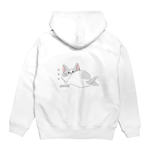 無言の圧な猫 Hoodie