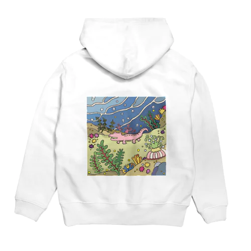 I ワニ海中探索 Hoodie