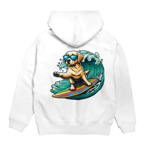 波乗りラブラドール Hoodie