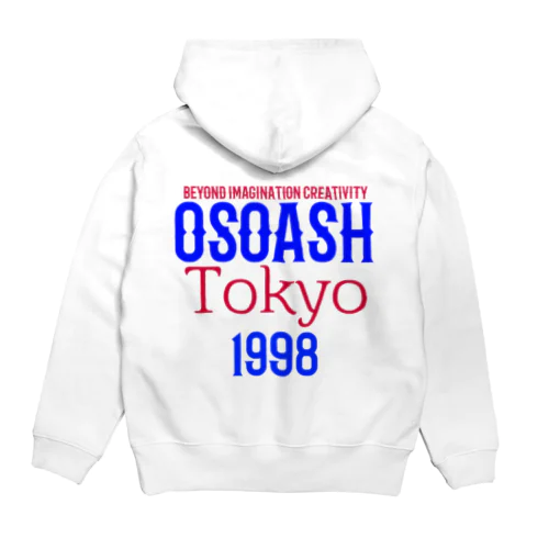 OSOASH東京BICロゴ パーカー