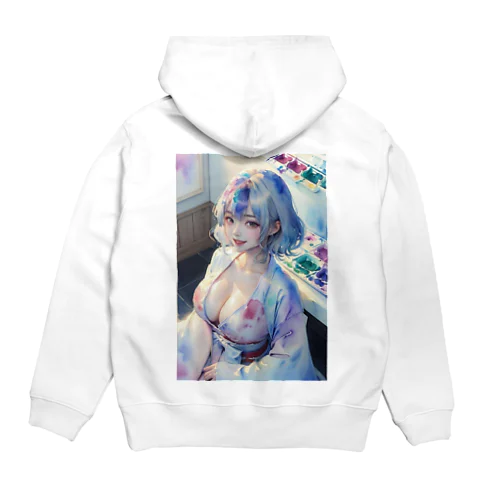 着物女子ハルカ Hoodie