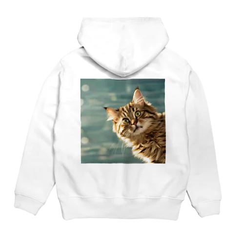 ちらりキャット Hoodie