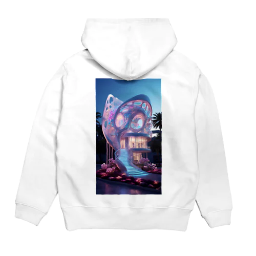 幻想的なお家アメジスト2846 Hoodie