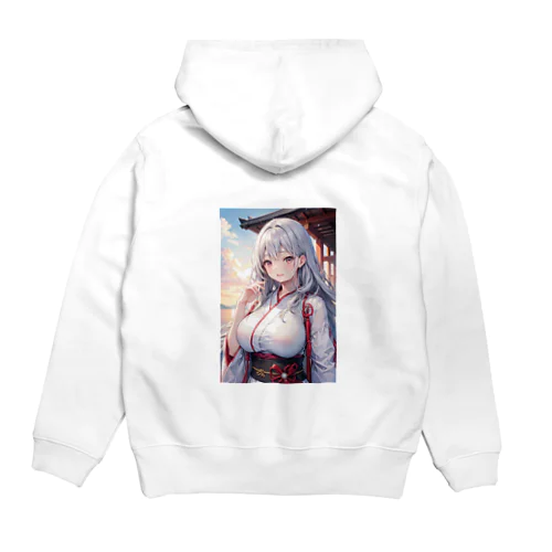 綺麗な巫女 Hoodie