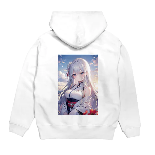 優しい巫女 Hoodie