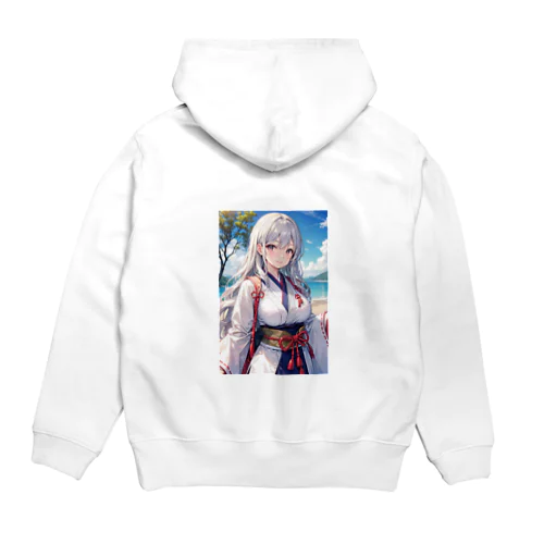 母性溢れる巫女 Hoodie