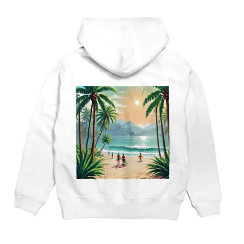 Palm Breeze Bliss Hoodie