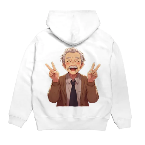 ダブルピースじぃちゃん Hoodie