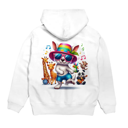 ダンシングアニマル Hoodie