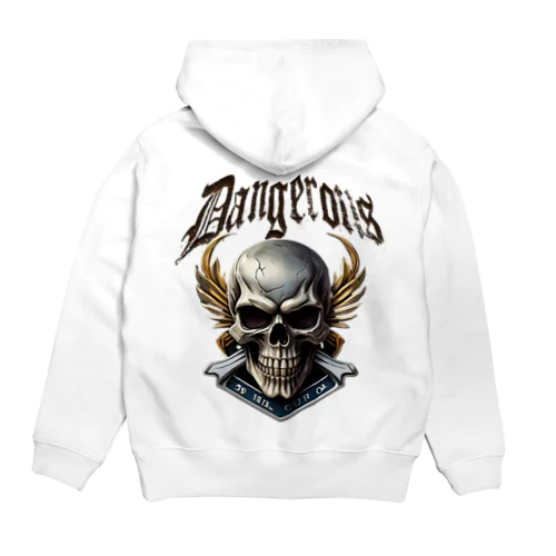 SKULL BIKER-08 Hoodie