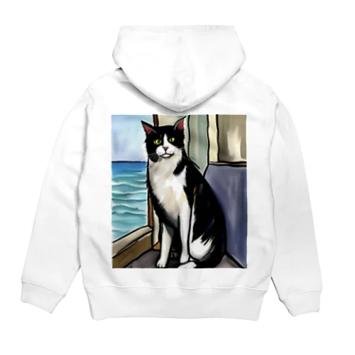 旅する猫 Hoodie