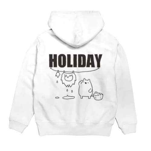 【HOLIDAY】ライオンさんの休日 Hoodie