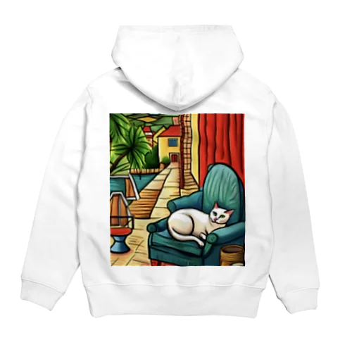 プールさいどのソファ Hoodie