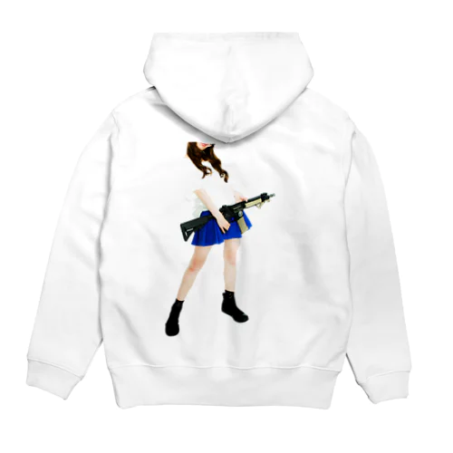 grumble gun girl  Hoodie