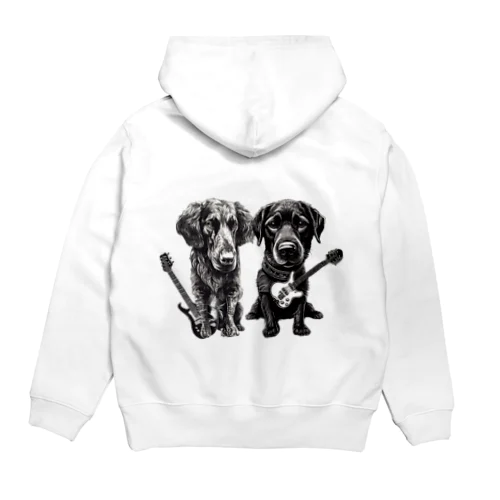 Miyata's two cool guitarist retrievers Hoodie