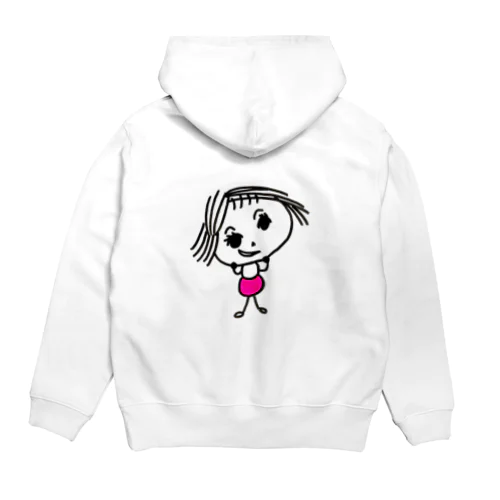 おむつガール　ピンク Hoodie