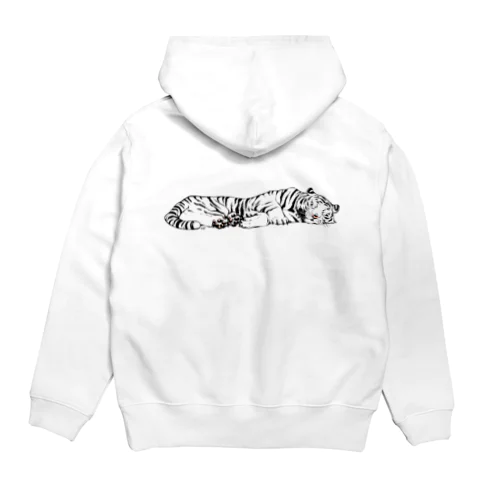 眠いトラ Hoodie