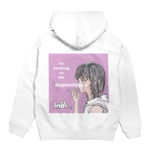 ホノルルsmoking girl Parker Hoodie