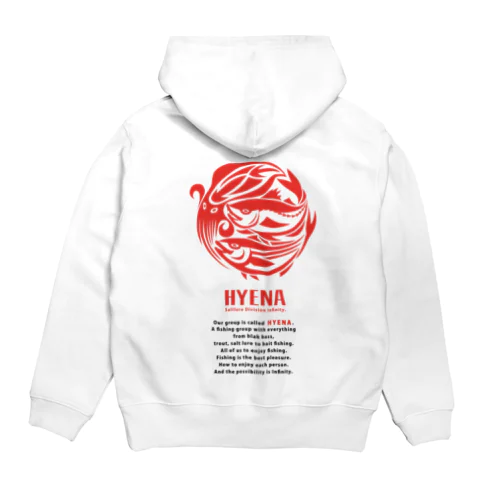 HYENA・TRINITY vol.1レッド Hoodie