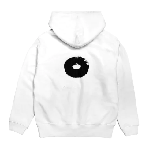 白川香翠　墨の雑貨　ドーナツ Hoodie