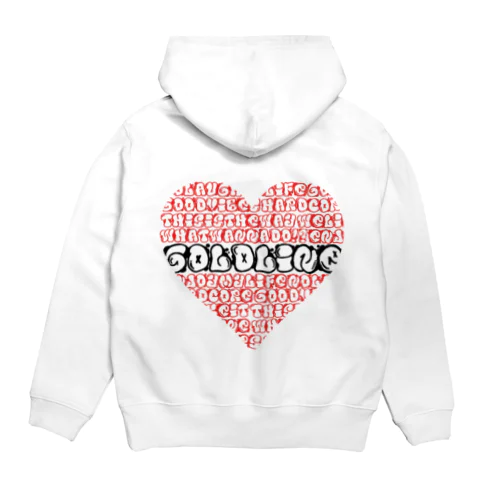 バックプリントパーカー Hoodie