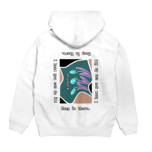 Hang in there.グリーン Hoodie