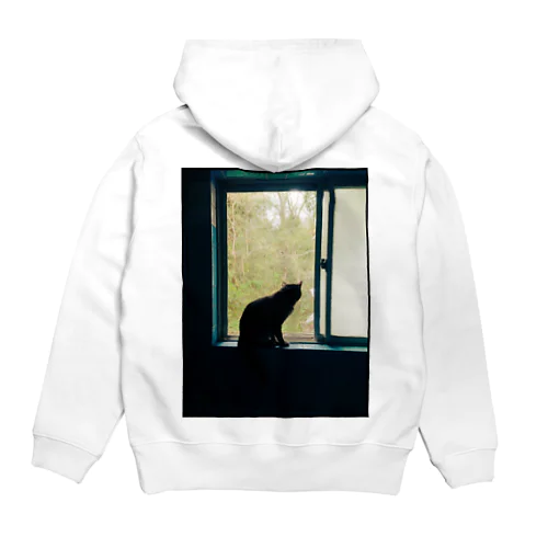 窓際のＲ(黒枠) Hoodie