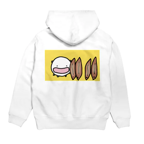 うなぎの蒲焼きを立てまくるねこです Hoodie