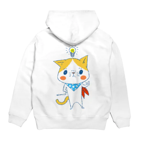 ひらめきねこ Hoodie