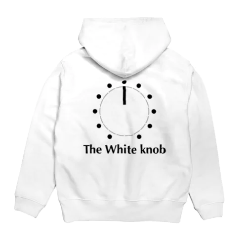 Knob series The White knob パーカー