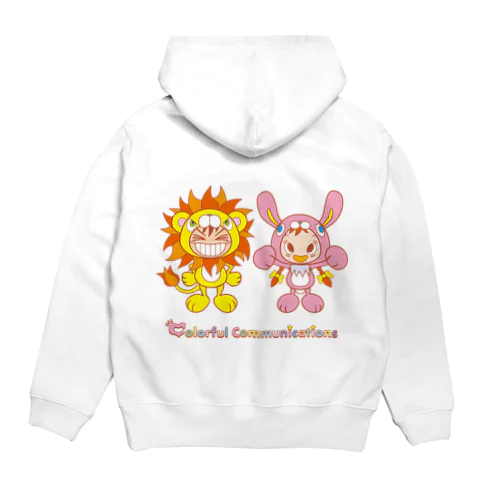 ライオンくんとウサギちゃん Hoodie