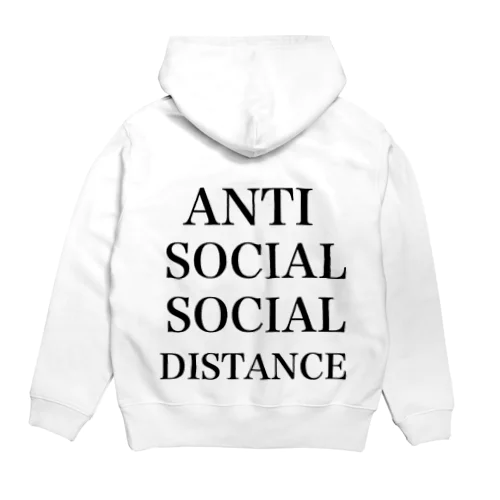 ANTI SOCIAL DISTANCE パーカー