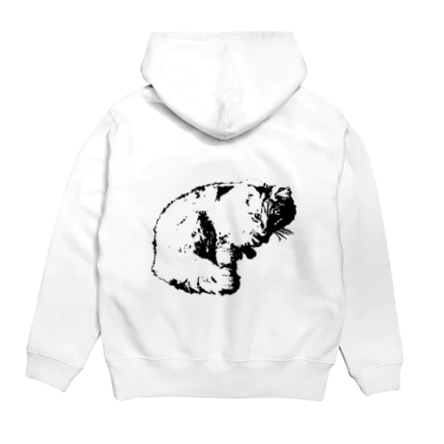 モノクロームな猫 Hoodie