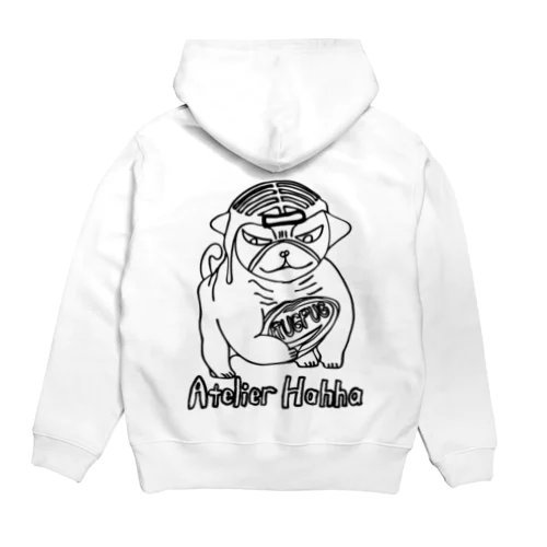 ラグビーパグくん Hoodie