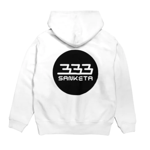 333 -サンケタ- ロゴグッズ Hoodie