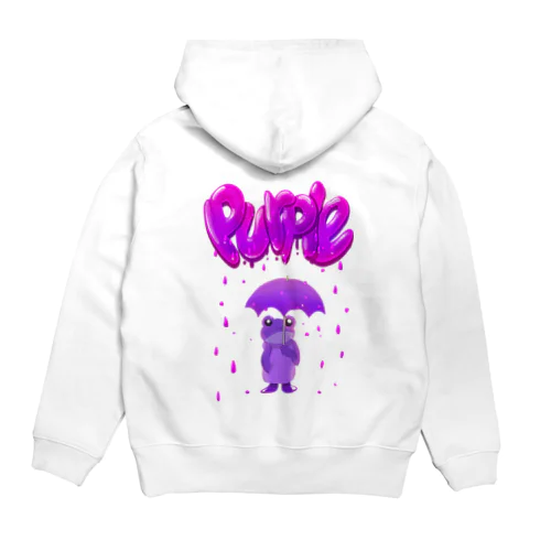 Purple rain パープルレイン 172 Hoodie