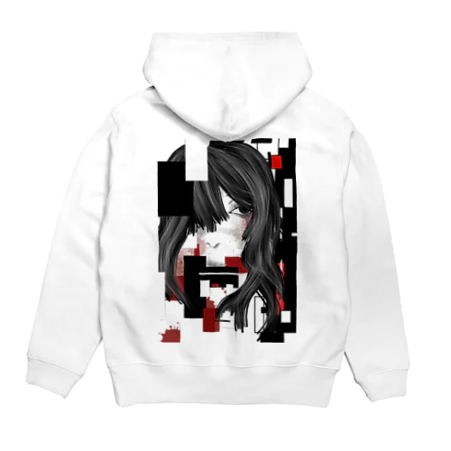 紅と黑 Hoodie