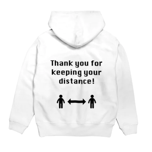 KEEP DISTANCE（その2） Hoodie