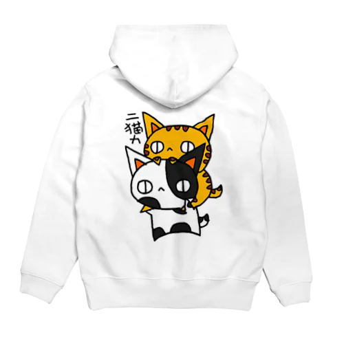 二猫力(ねこず) Hoodie