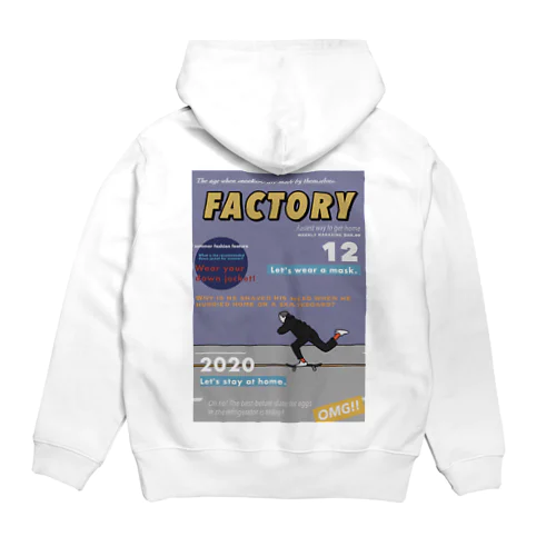 FACTORY MAGAZINE パーカー