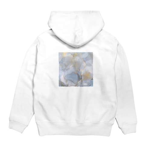 【完全オリジナル】 アルコールインクアート Hoodie