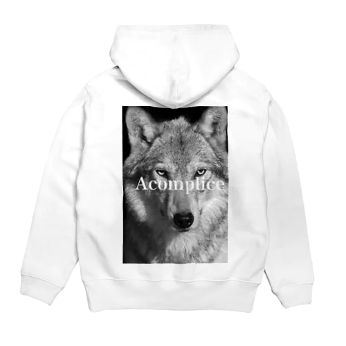 WOLFプリント　 Hoodie