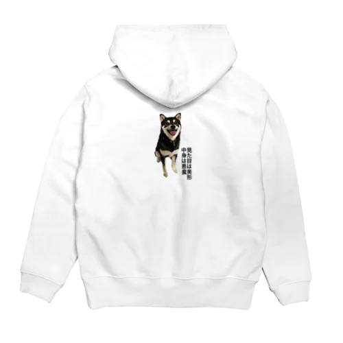 黒柴犬美魔女はなちゃんグッズ Hoodie