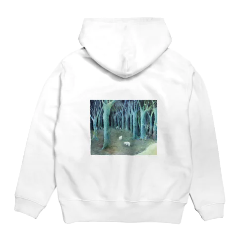 冬の森の奥 Hoodie