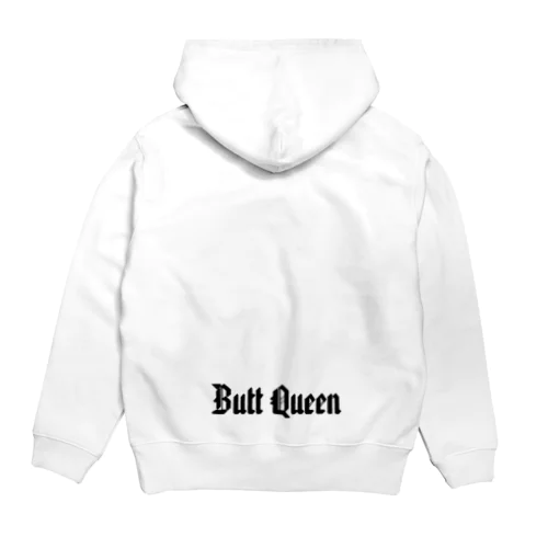 Butt Queenブラックロゴ パーカー