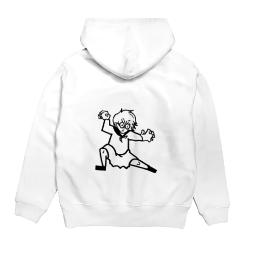 セーラーカンフー黒 Hoodie