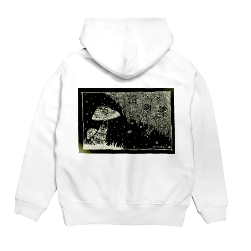 jerryfish & mushroom  ブラック Hoodie