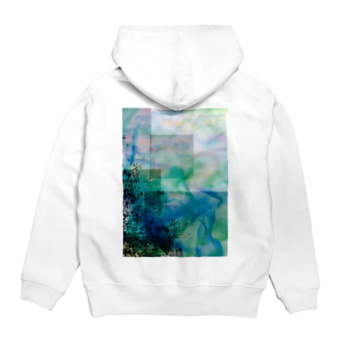 green graphic Hoodie