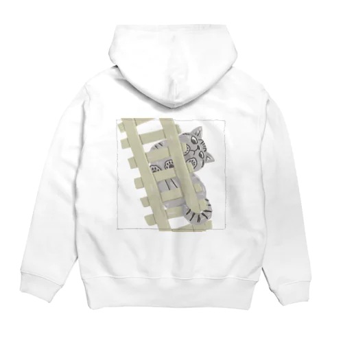 見下ろすネコ Hoodie