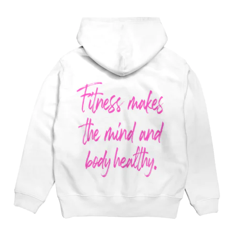 Fitness makes the mind and body healthy. Hoodie